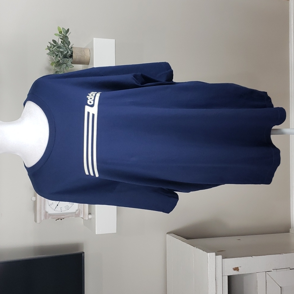 Adidas Blue Short Sleeve Tee